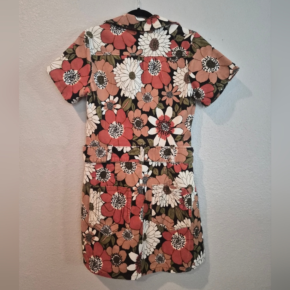 Show Me Your MuMu Outlaw Dress Hutton Floral Corduroy - Picture 3 of 9